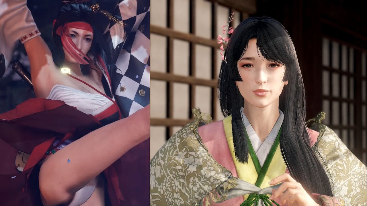 Nioh 2 All Hot Japanese Women