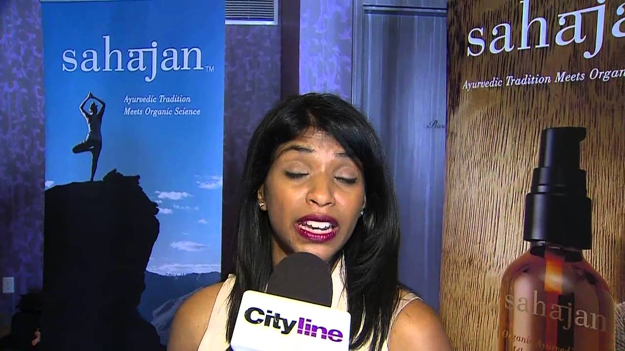 Behind the scenes at the Sahajan beauty launch