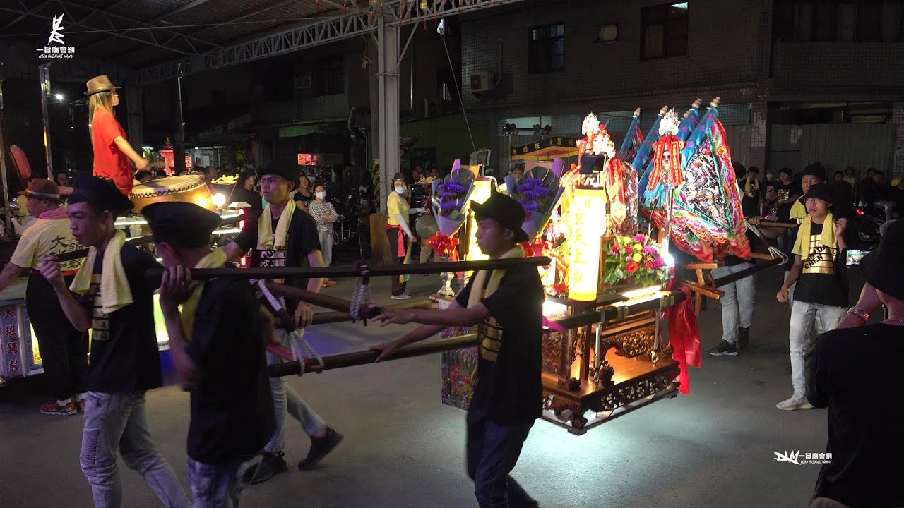 《大班鑼鼓帶轎就是讚》高雄大寮玄辰宮前往南投松柏嶺受天宮進香回駕繞境大典~過境周廣宮