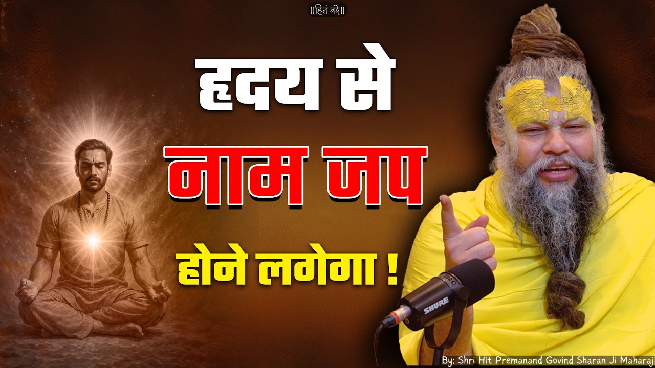 ये बात मान लो, अंदर से नाम जप करने का मन होने लगेगा ! // Shri Hit Premanand Ji Maharaj