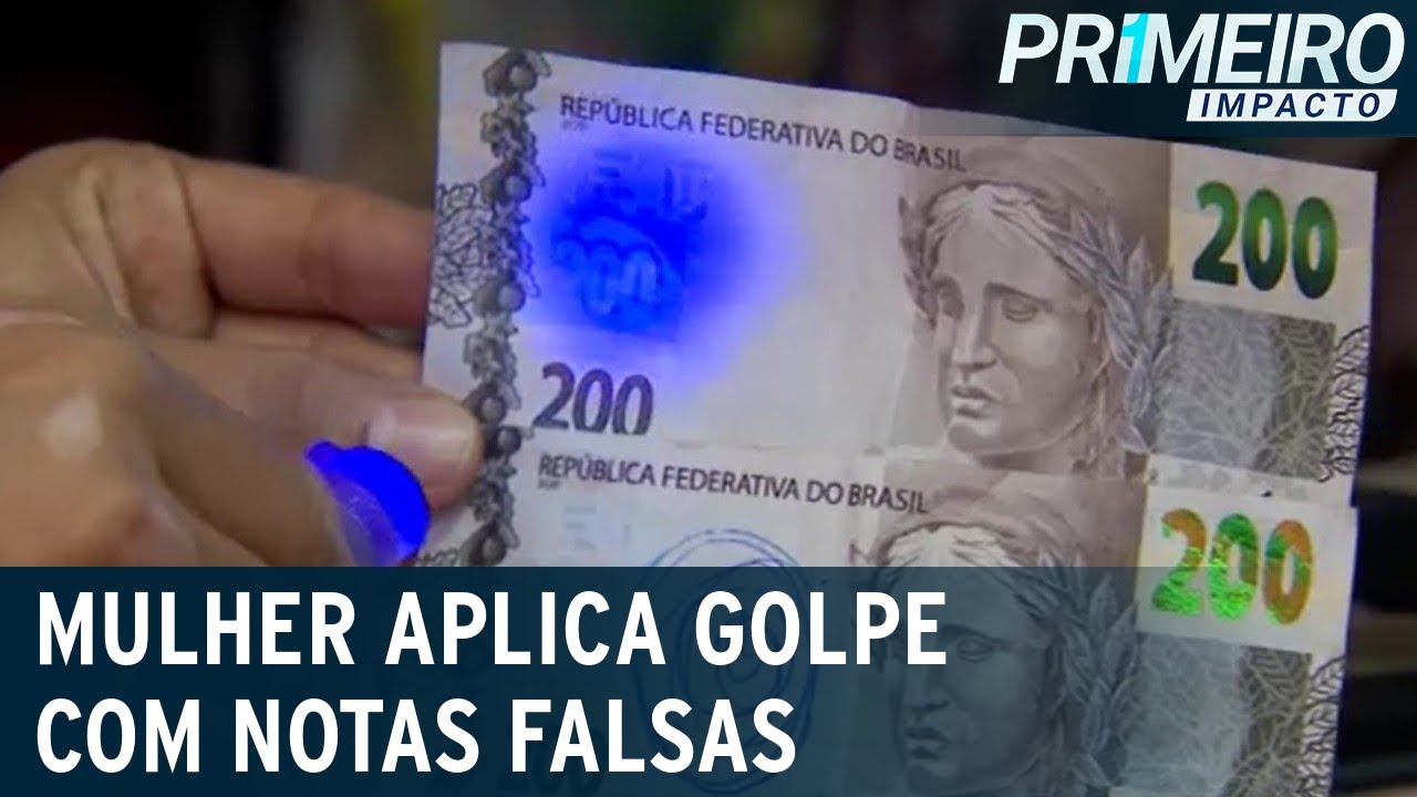 SP: mulher aplica golpe em lojistas com notas falsas de R$ 200 | Primeiro Impacto (06/05/21)