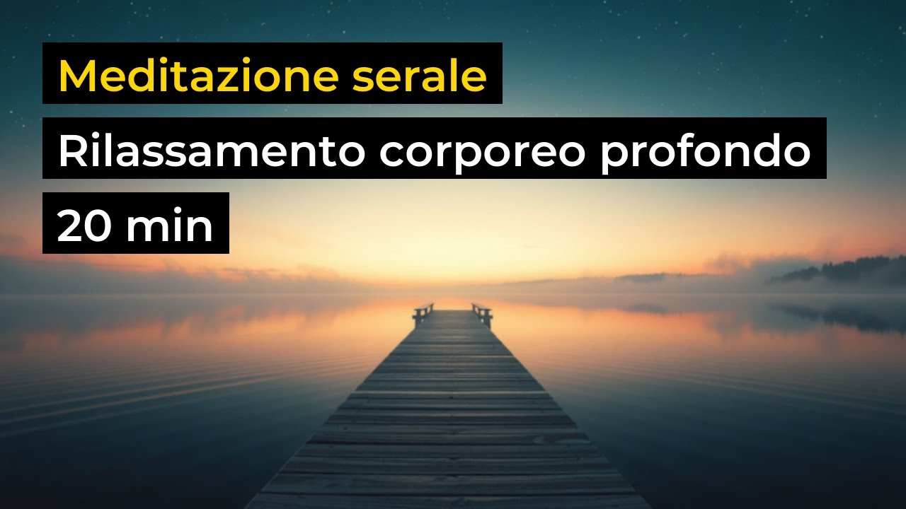 🌙 Rilasciare le Tensioni del Corpo