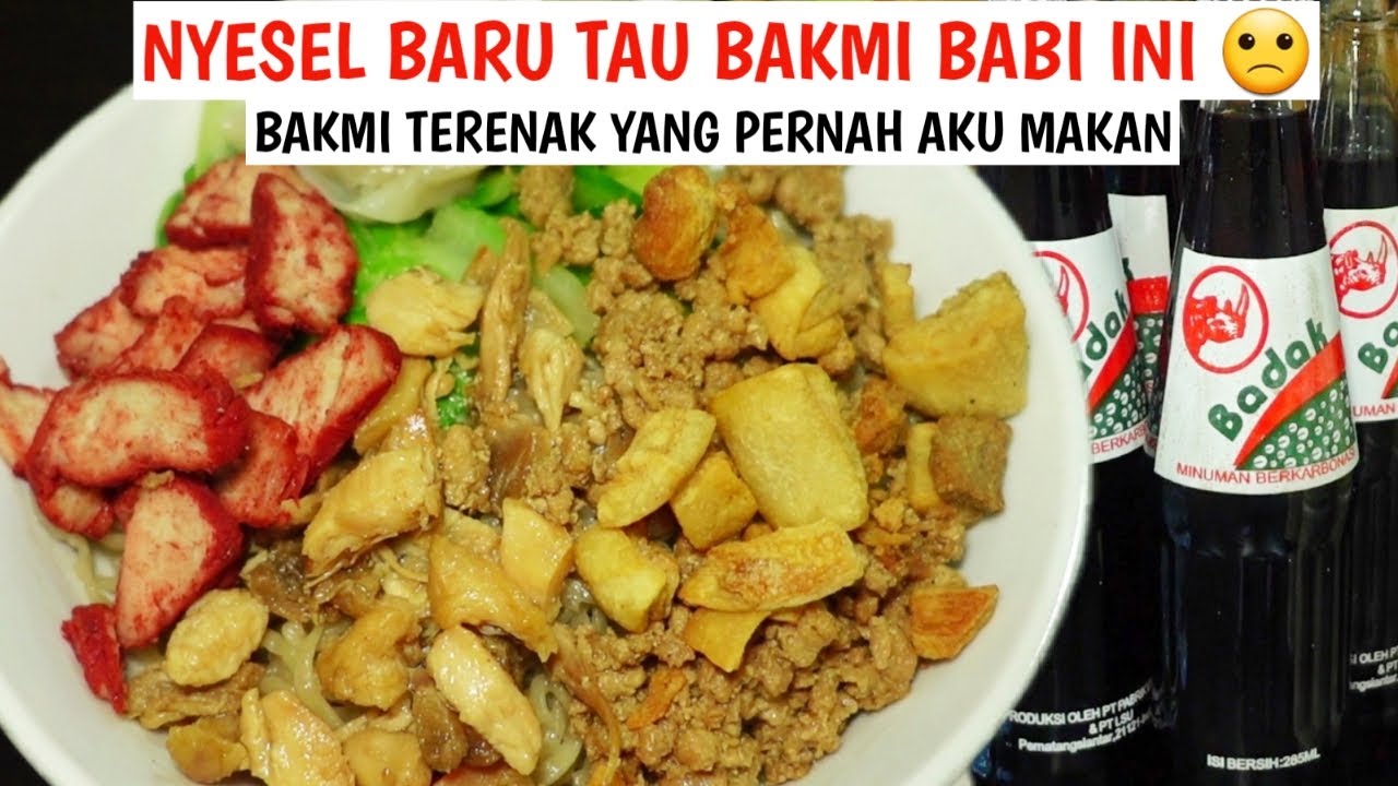 TEMPAT SEDERHANA TAPI RASA BAKMI BABI NYA TIDAK SEDERHANA COCOK BUAT KULINER BABI JAKARTA