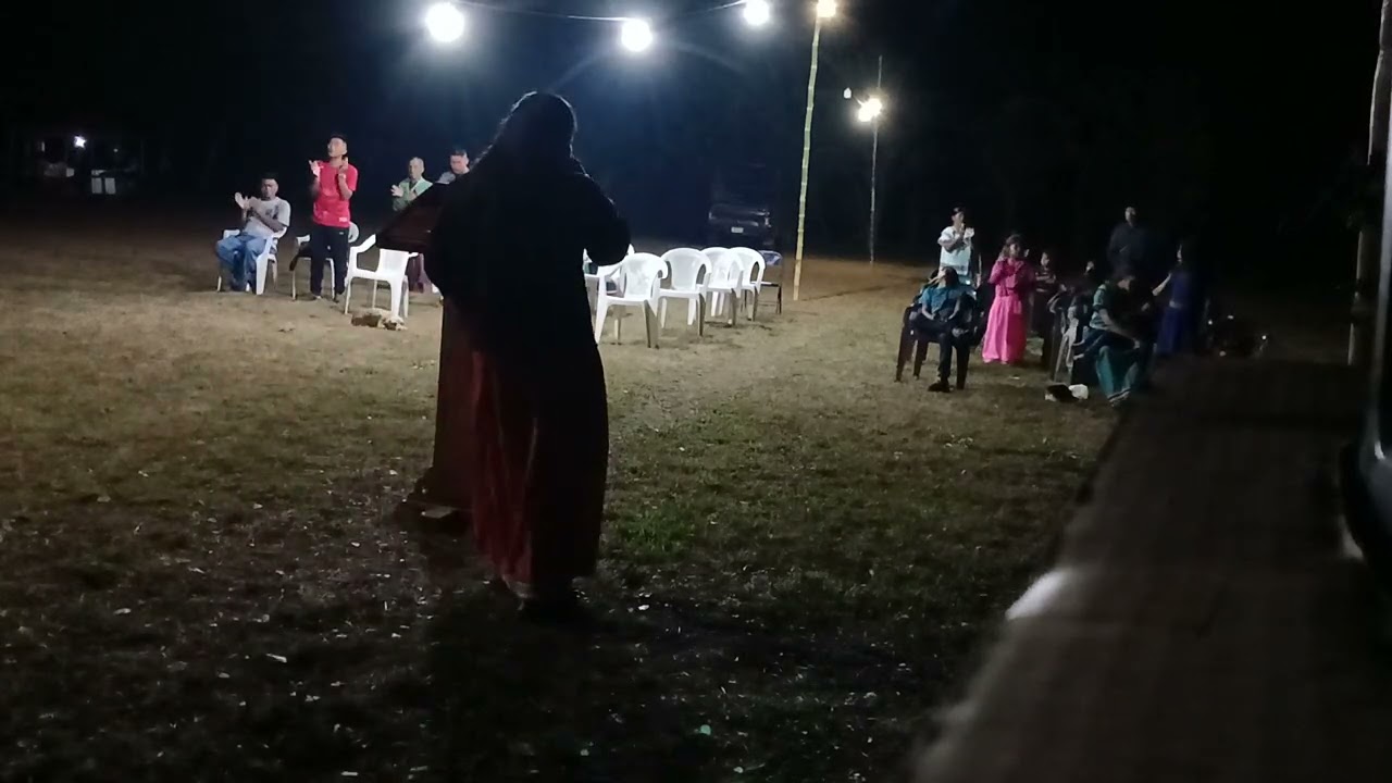 Salmista  Yulisa Salina en Campaña.Llano majgua