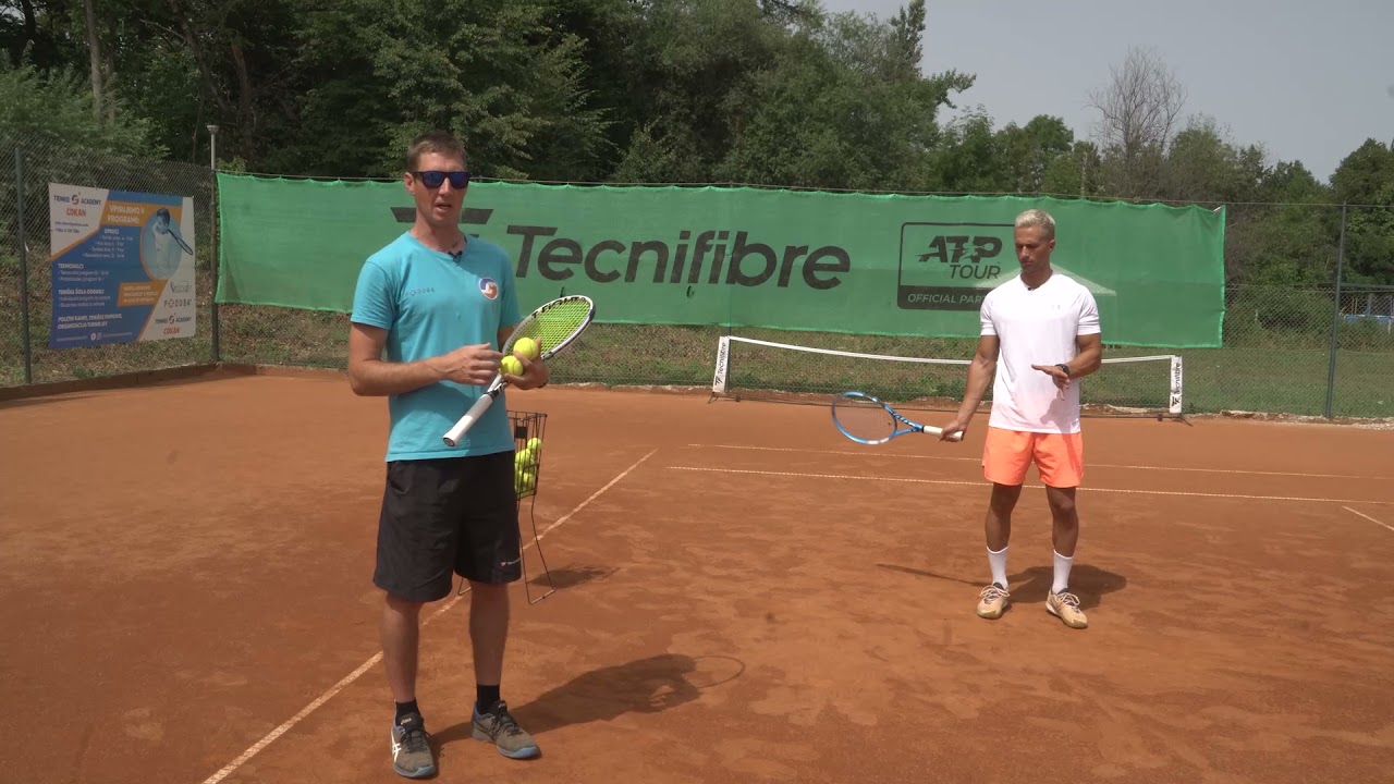 🎾 Teniško aktivni!👍🏻 - VAJA #7 - Kako zaključiti točko (Robi Cokan)