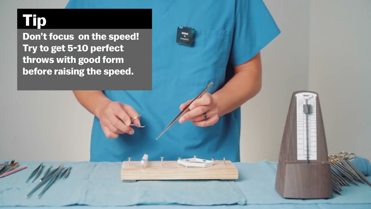 Surgical Skills Challenge: Metronome Edition
