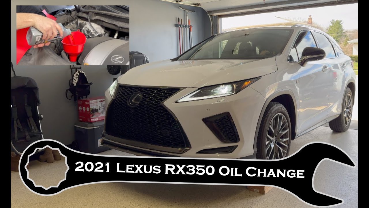 2016 - 2022 Lexus RX350 Oil Change with MotivX Tools!