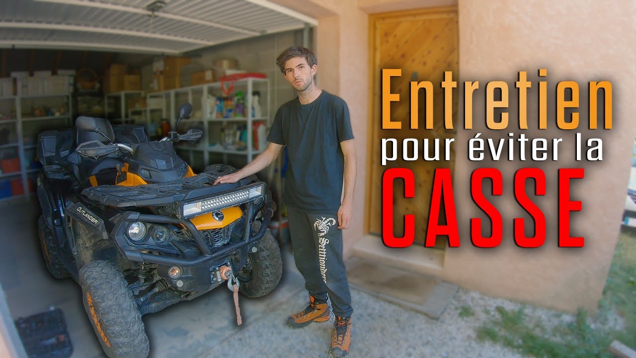 Entretien régulier du QUAD pour éviter la CASSE ❗| 4K