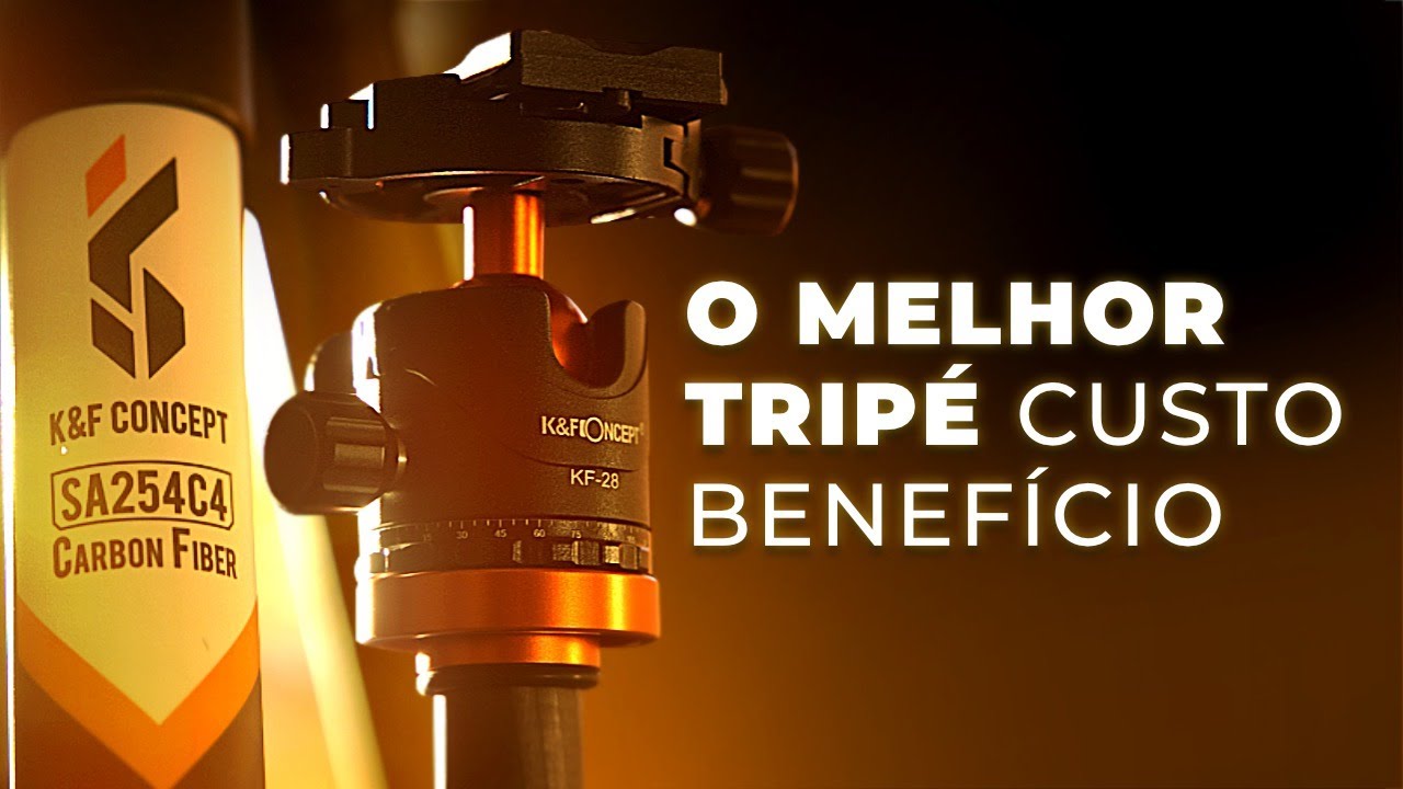 TRIPÉ CUSTO BENEFÍCIO de fibra de carbono? - K&F CONCEPT SA254C4