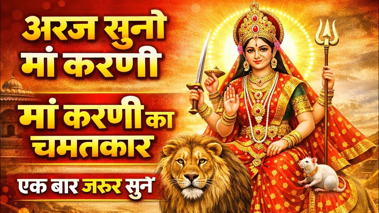 अरज सुनो मां करनी | Karni Mata Bhajan 2026 | दिल छू लेने वाला भजन | Latest Rajasthani Bhajan