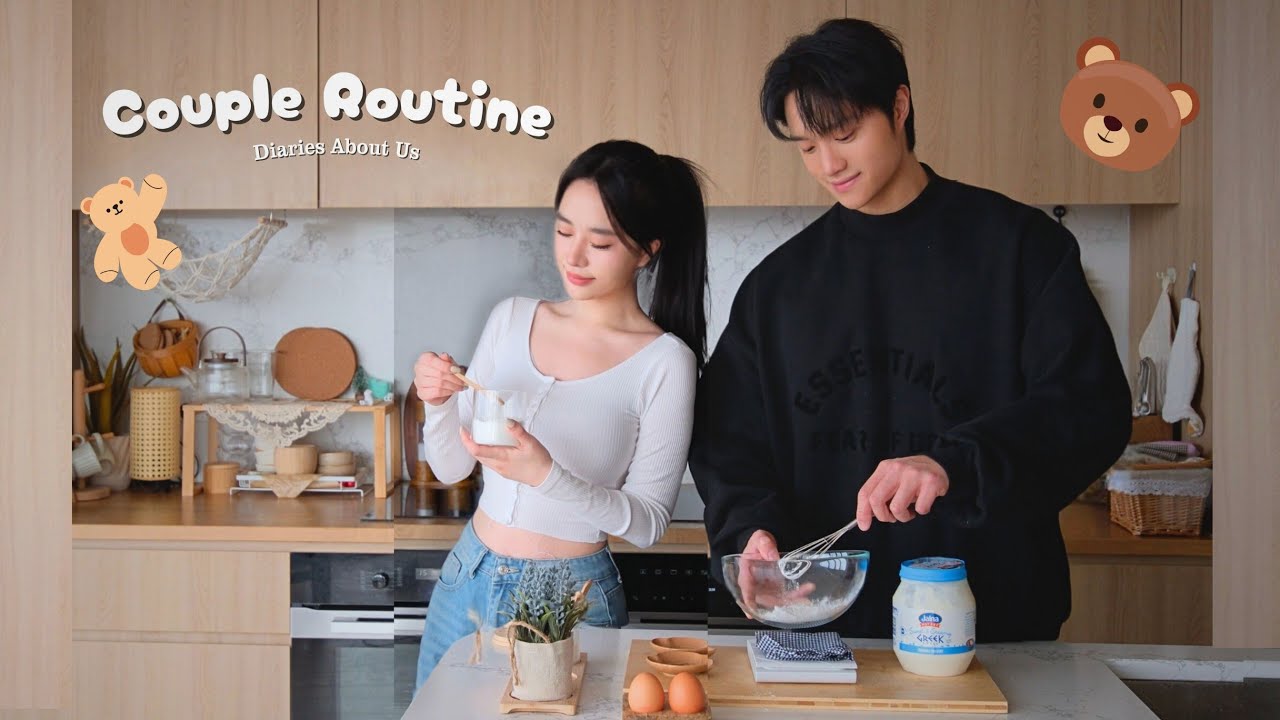 Couple Routine | Soaking in Garden Scenery 🍂 Building Our Memory Machine 🕰️