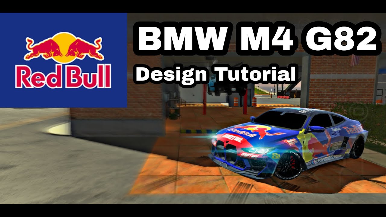 Учебное пособие по ливрее BMW M4 G82 RedBull | Многопользовательская игра по парковке