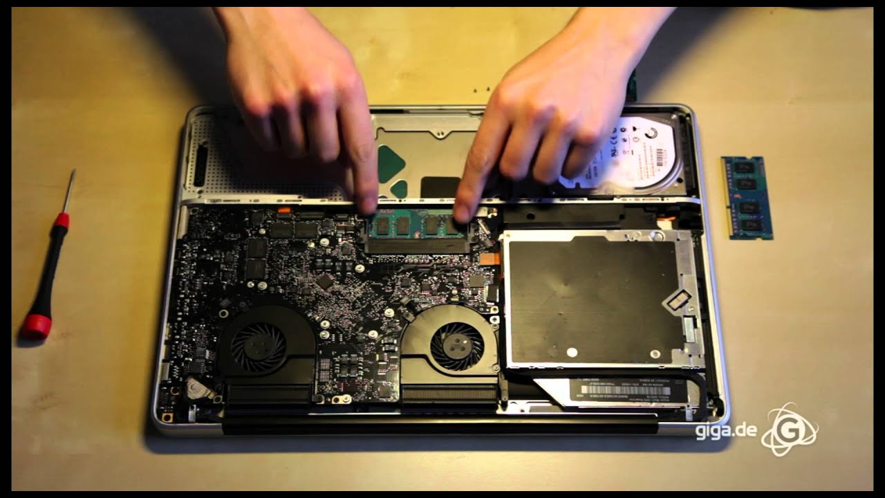 GIGA-Tutorial: RAM-Tausch beim MacBook Pro 15