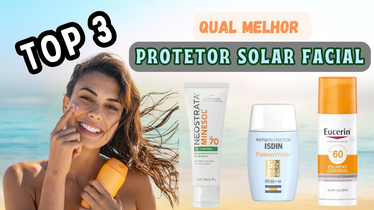Qual o melhor protetor solar facial SEM COR custo benefício em 2025? | Protetor Solar bom e Barato