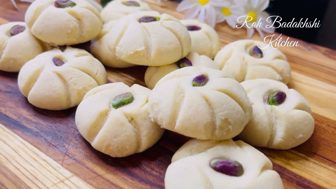 Kulcha Khatai Afghani / Nan Khatai / Eid Special Recipe / کلچه خطایی افغانی