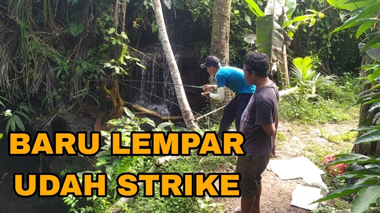 MANCING IKAN NILEM II BARU LEMPAR UDAH DI MAKAN