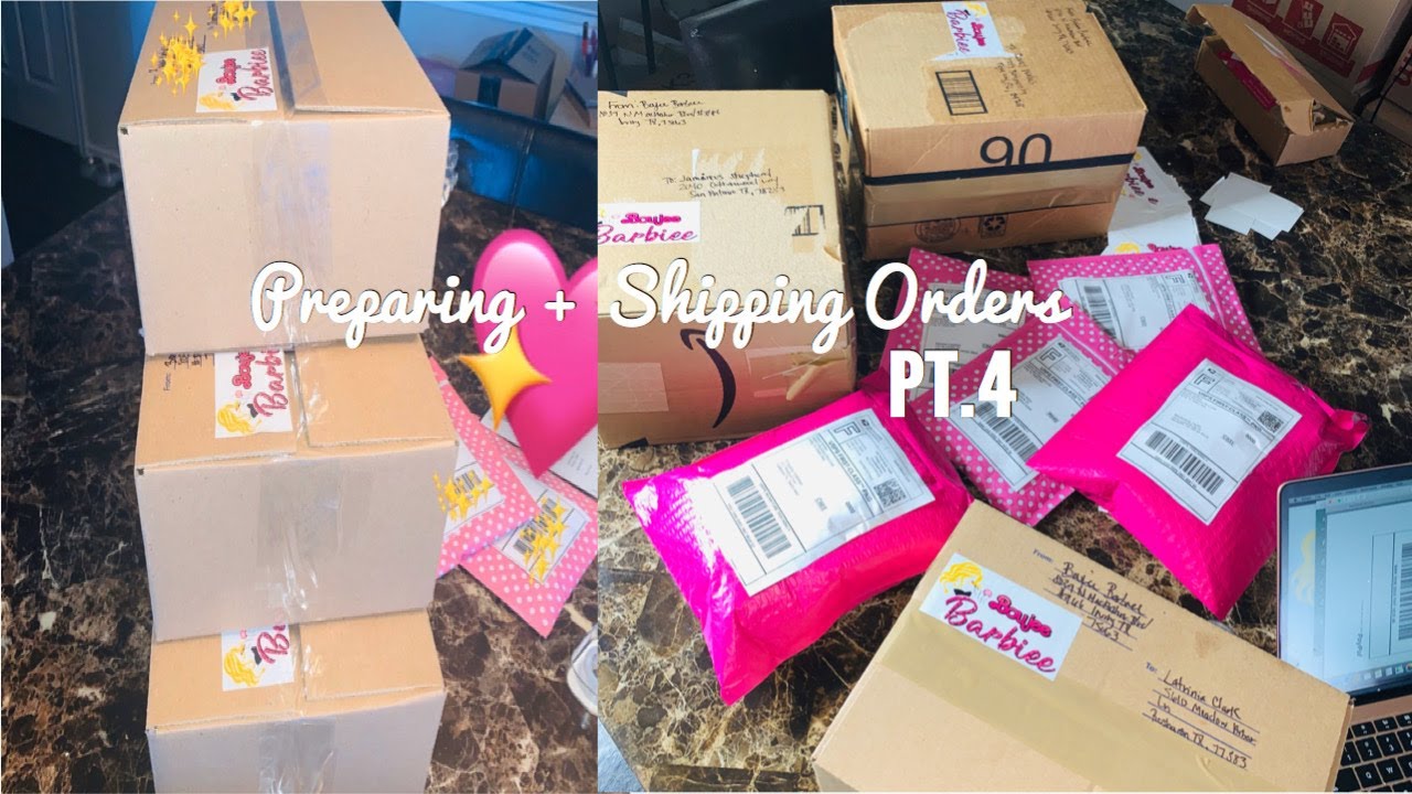 PREPARING + SHIPPING ORDERS PT.4 | HOW TO SHIP ORDERS