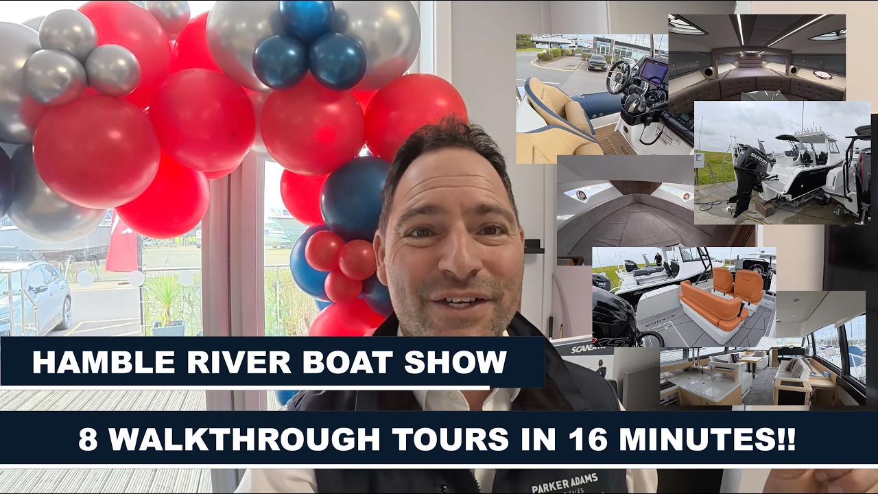 Одно видео &mdash; восемь обзоров! Cobra, Galeon, Prestige, BRIG, Sunseeker, Seadoo, Saxdor!