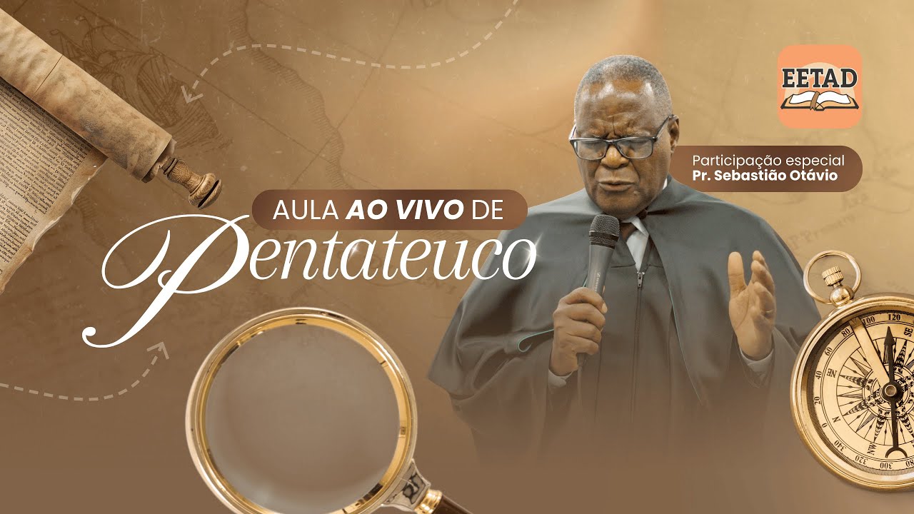 AULA AO VIVO: O PENTATEUCO | Pr. Sebastião Otávio