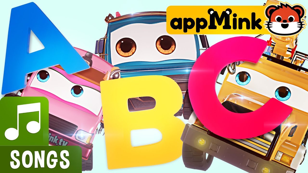 ABC Song - Alphabet Song - Kids Learn ABC with Baby Toy Cars - appMink nursery rhymes