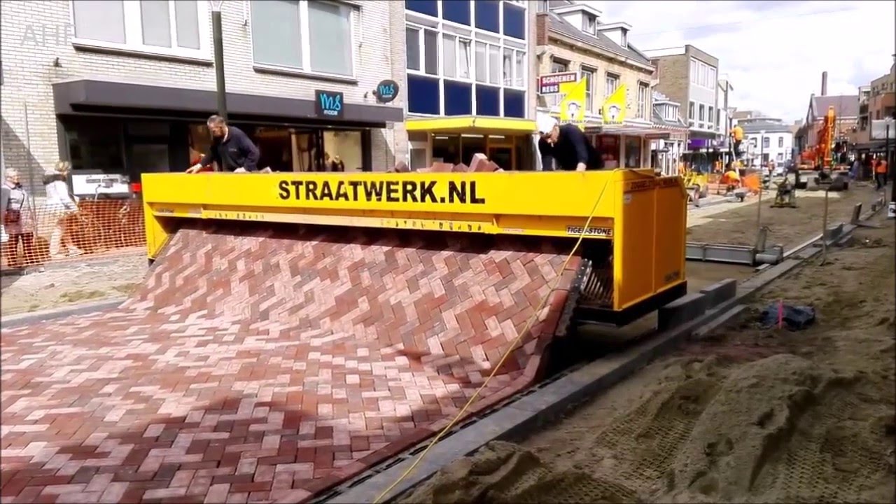 Het nieuwe straten maken