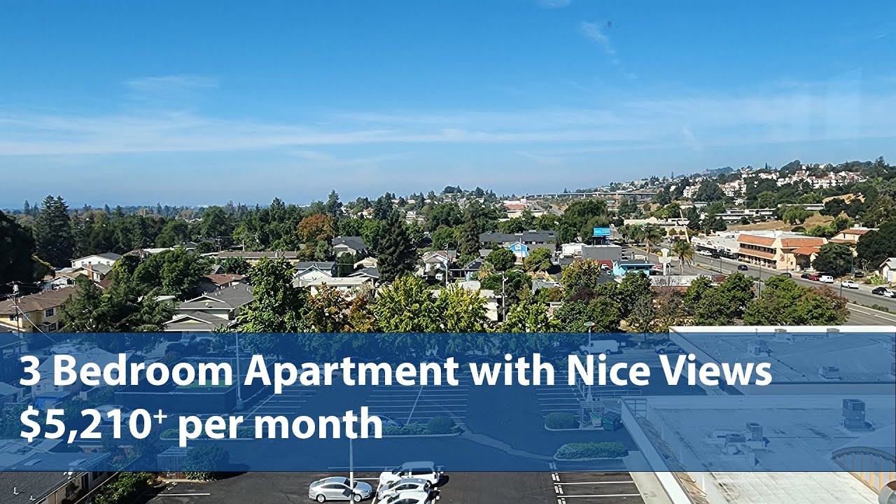 3 Bedroom Apartment with Nice Views | Hayward, CA | $5,210 per month | 3 Bd | 2 Ba | 1,557 Sq Ft