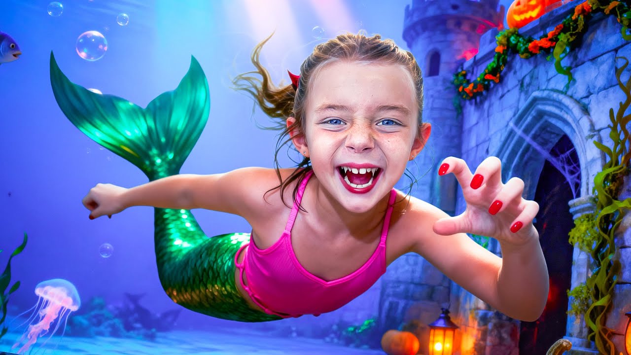How did Ivy Turn Into a Spooky Mermaid???