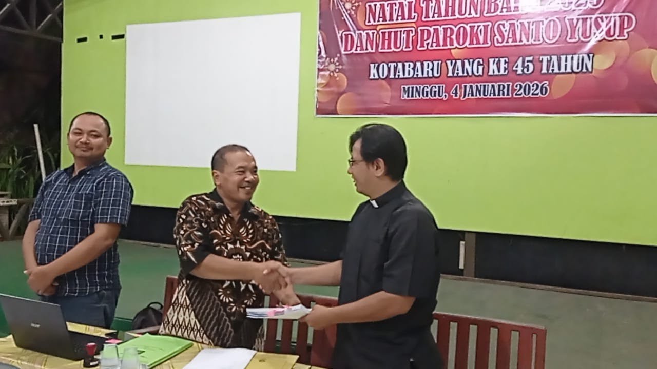 Penutupan Panitia Natal 2025, TH Baru, HUT Paroki St. Yusup ke 45, 26 Jan 2026