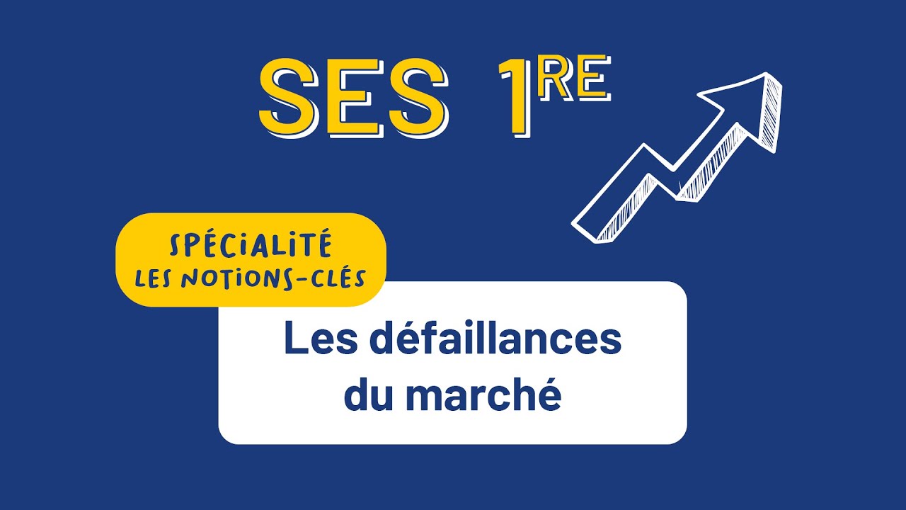 SES 1re - Les défaillances du marché