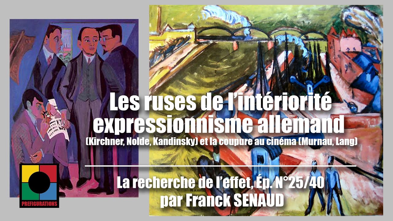 L&rsquo;EXPRESSIONNISME ALLEMAND  (Kirchner, Nolde, Kandinsky)