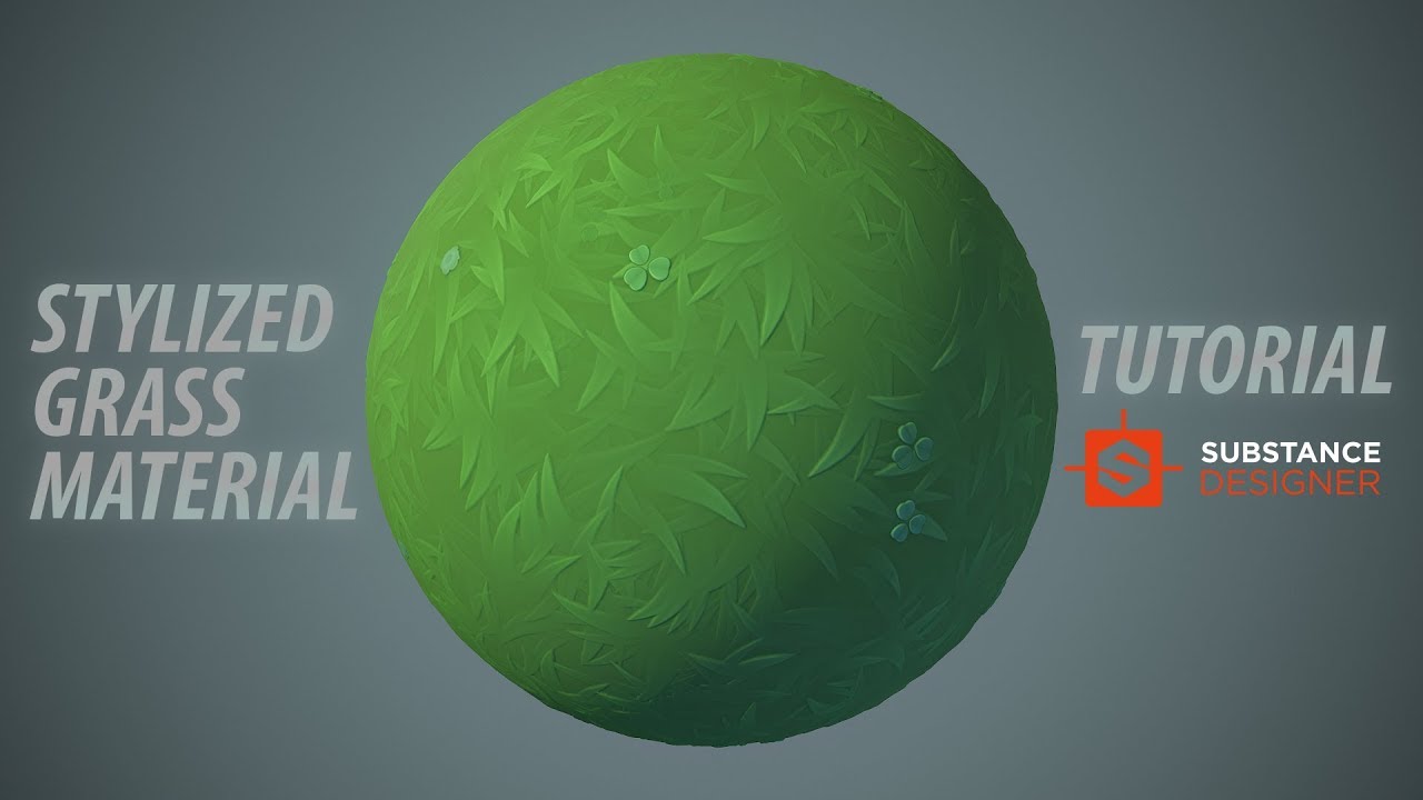 Substance Designer Tutorial - Stylized Grass Material