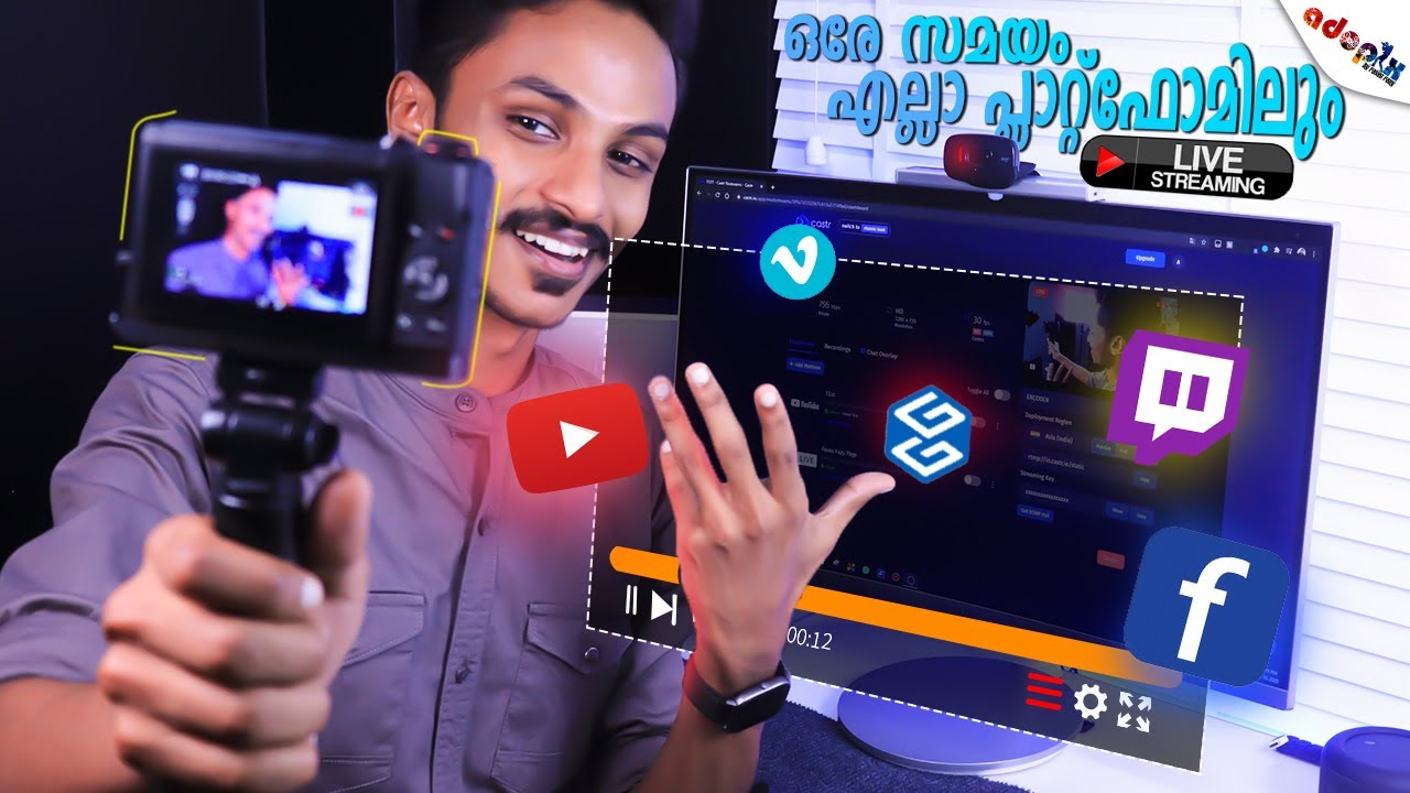 Live Stream to Multiple Platforms At The Same Time.!!|©ADOPIX