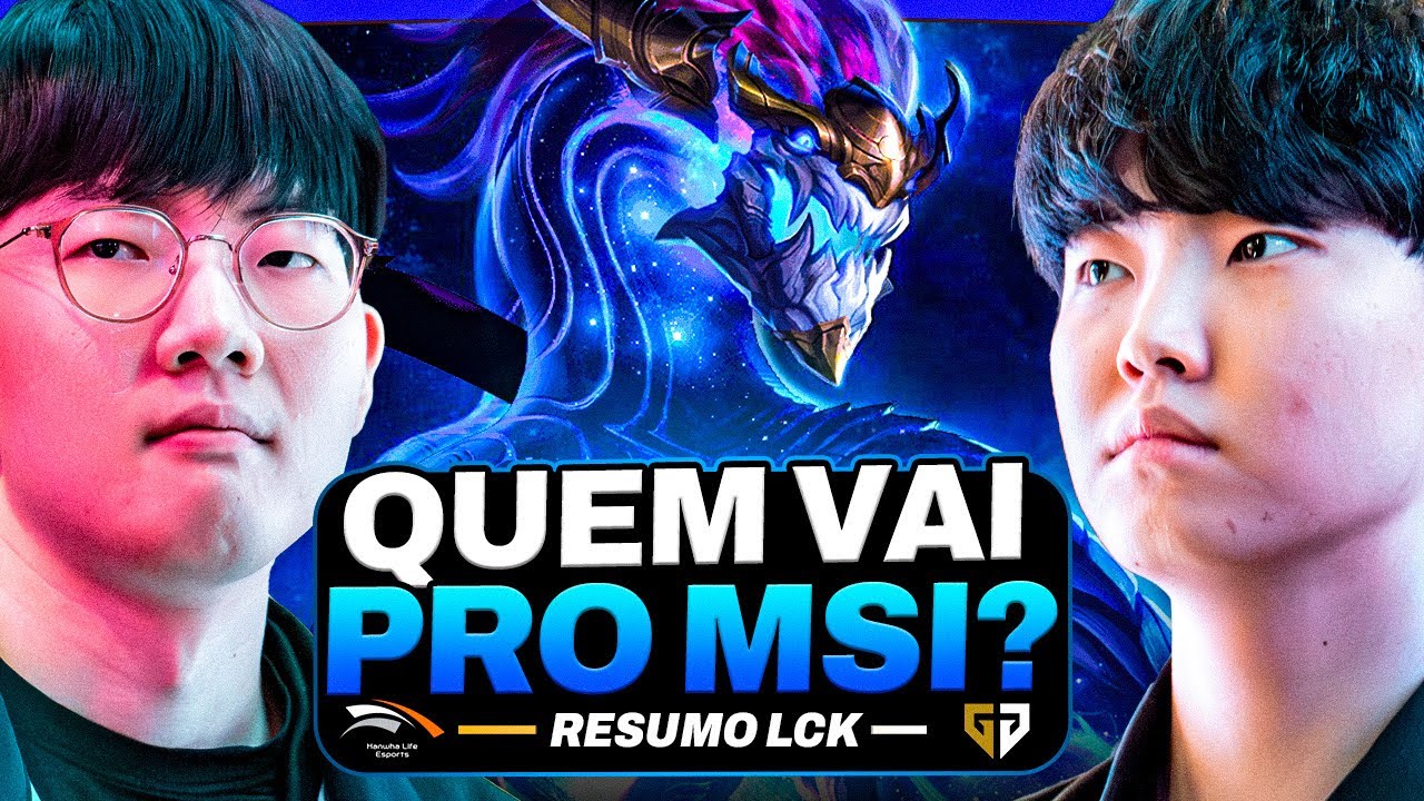 GENG vs HLE: QUEM VENCER VAI PRO MSI | RESUMO LCK PLAYOFFS - ILHA DAS LENDAS