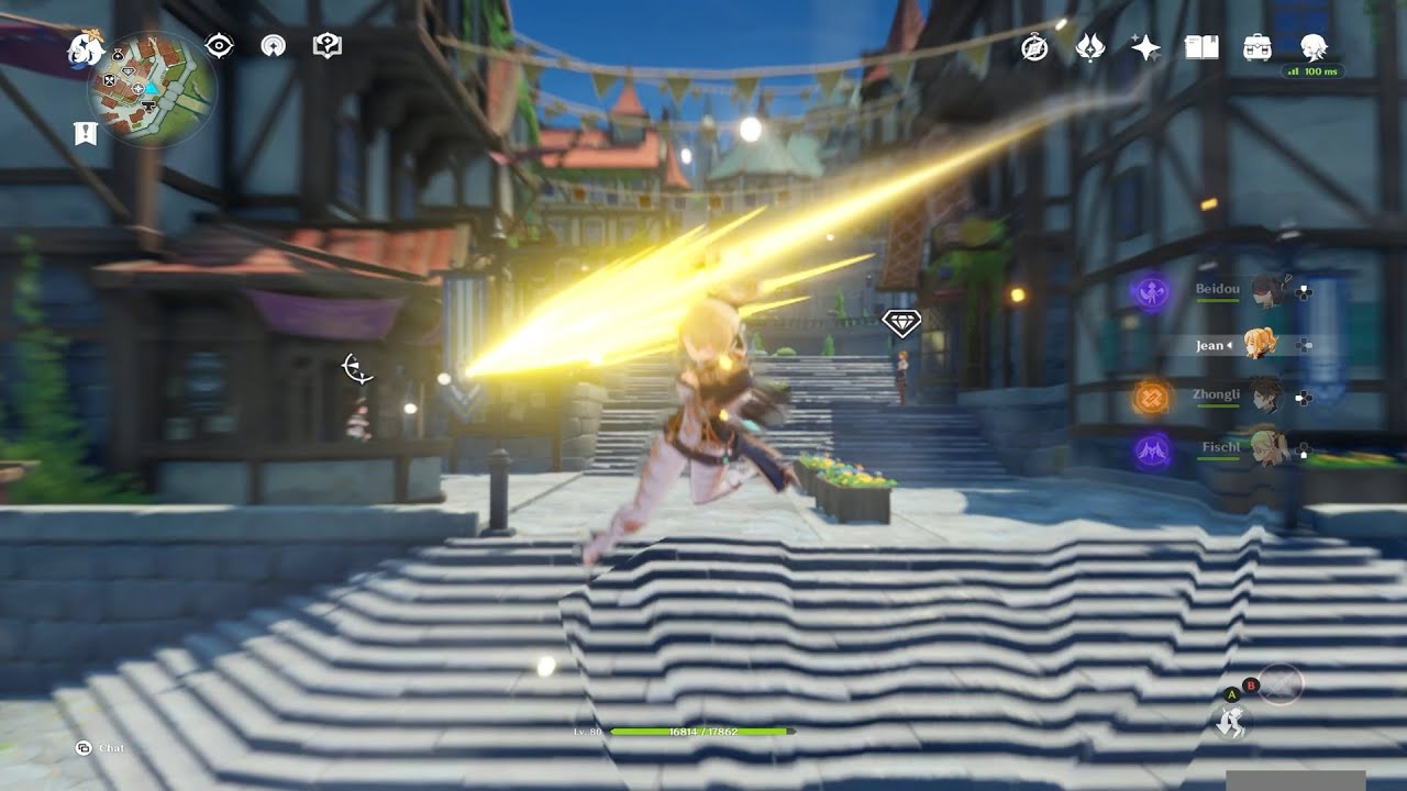 Footstool and Idle Jump Plunge Attack - Genshin Impact Tech