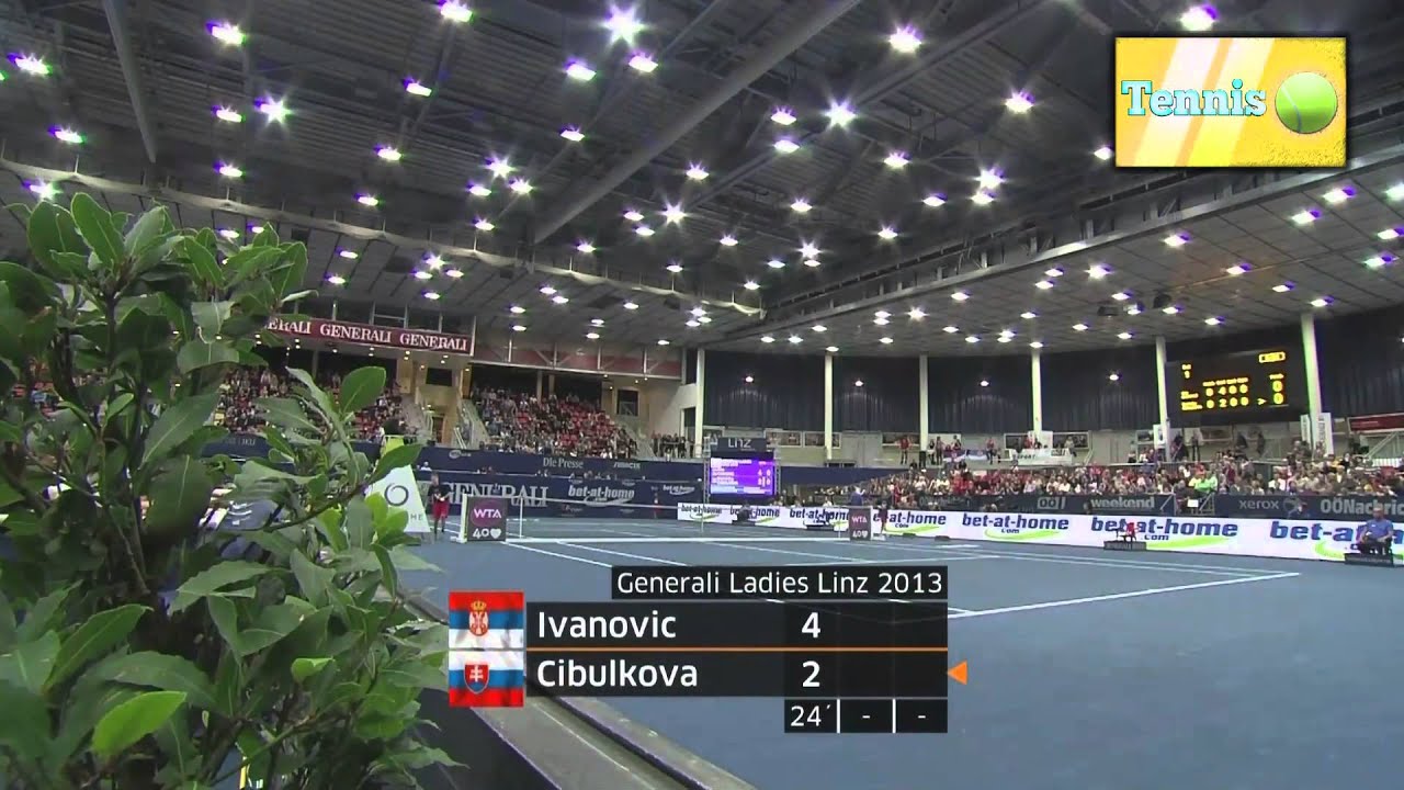 Ana Ivanovic  vs. Dominika Cibulkova [2013 Linz QF]