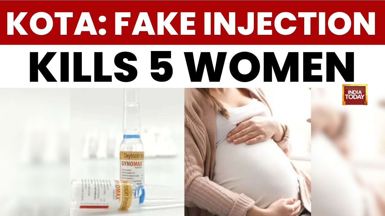 Kota Hospital Horror: Fake Injection Linked to Deaths of 5 Women in Rajasthan | Fake Oxytocin