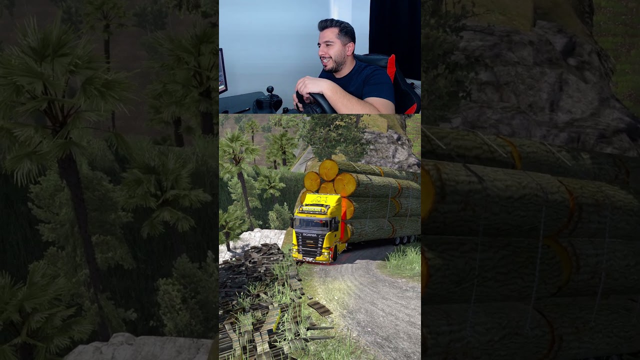 ORMAN YOLUNDA 60 TON İLE MAHSUR KALDIK !! | ETS 2 SCANIA R560 EGZOZ MOD