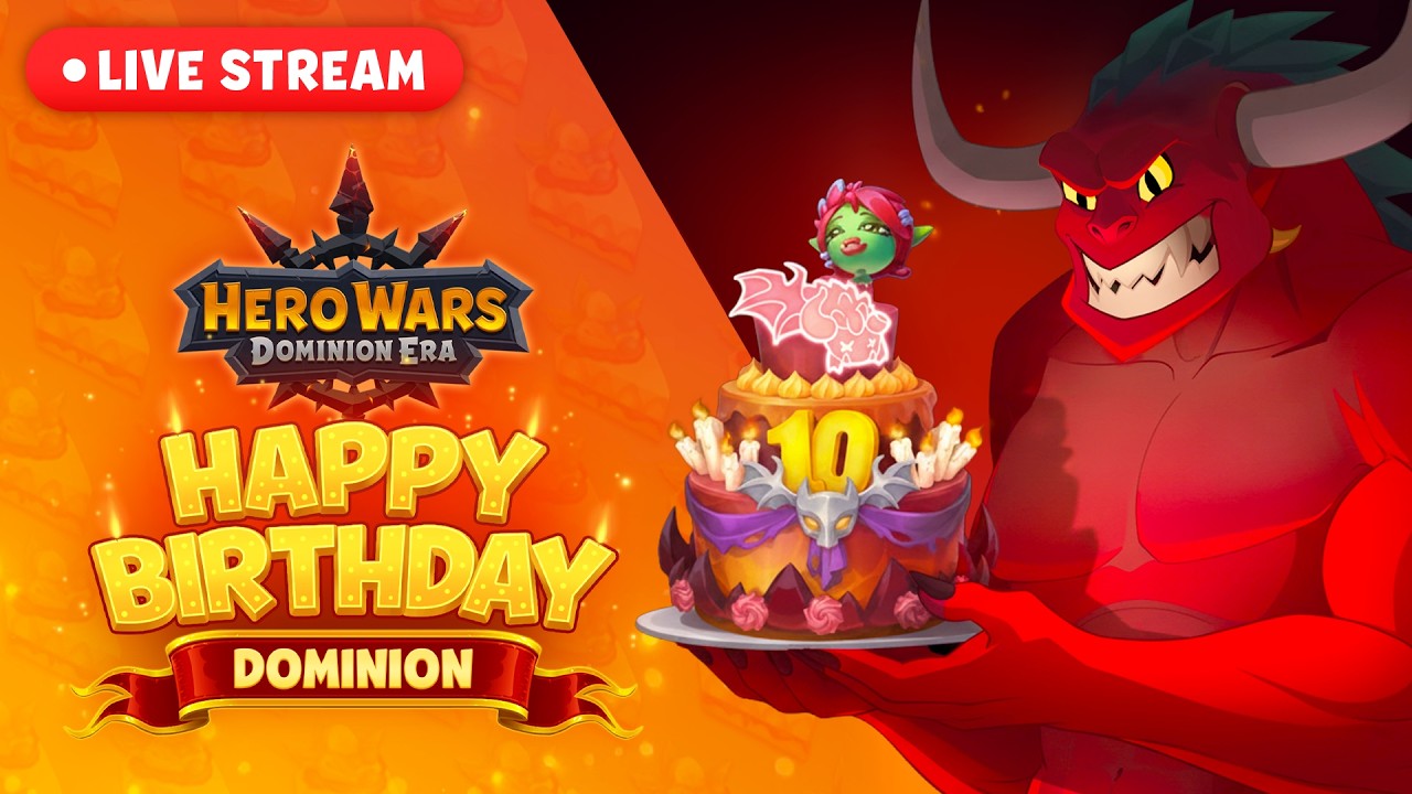 Happy Birthday Dominion + Huge Giveaway LIVE STREAM! | Hero Wars