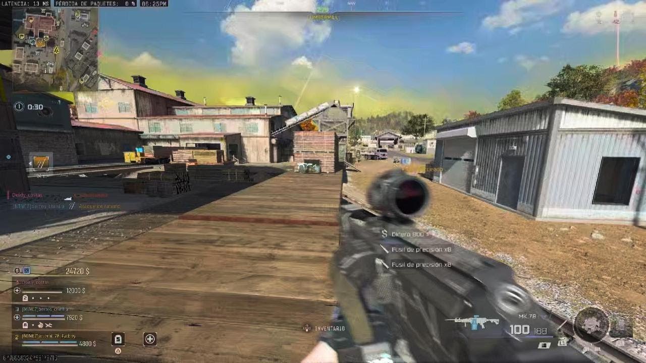 Call of Duty BO7 Warzone resurgimiento informal Havens Hollow PS5 juego cruzado