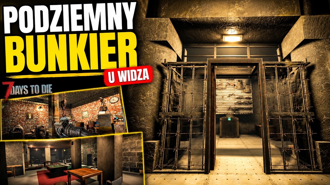TA BAZA JEST POD ZIEMIĄ&hellip; schron po końcu świata 💀 | 7 Days to Die