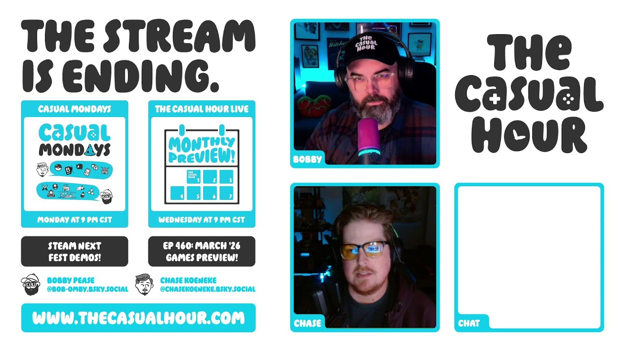 Casual Mondays: STEAM NEXT FEST!!
