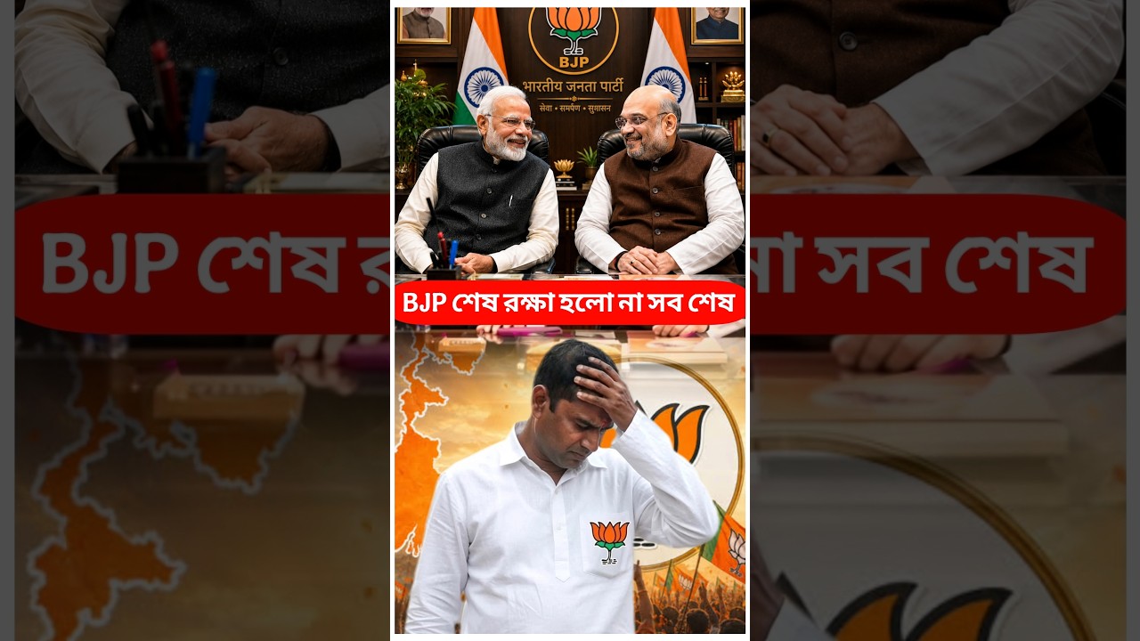 The End of the Road for BJP? Everyone from TMC will be inducted into BJP #shorts #youtubeshorts