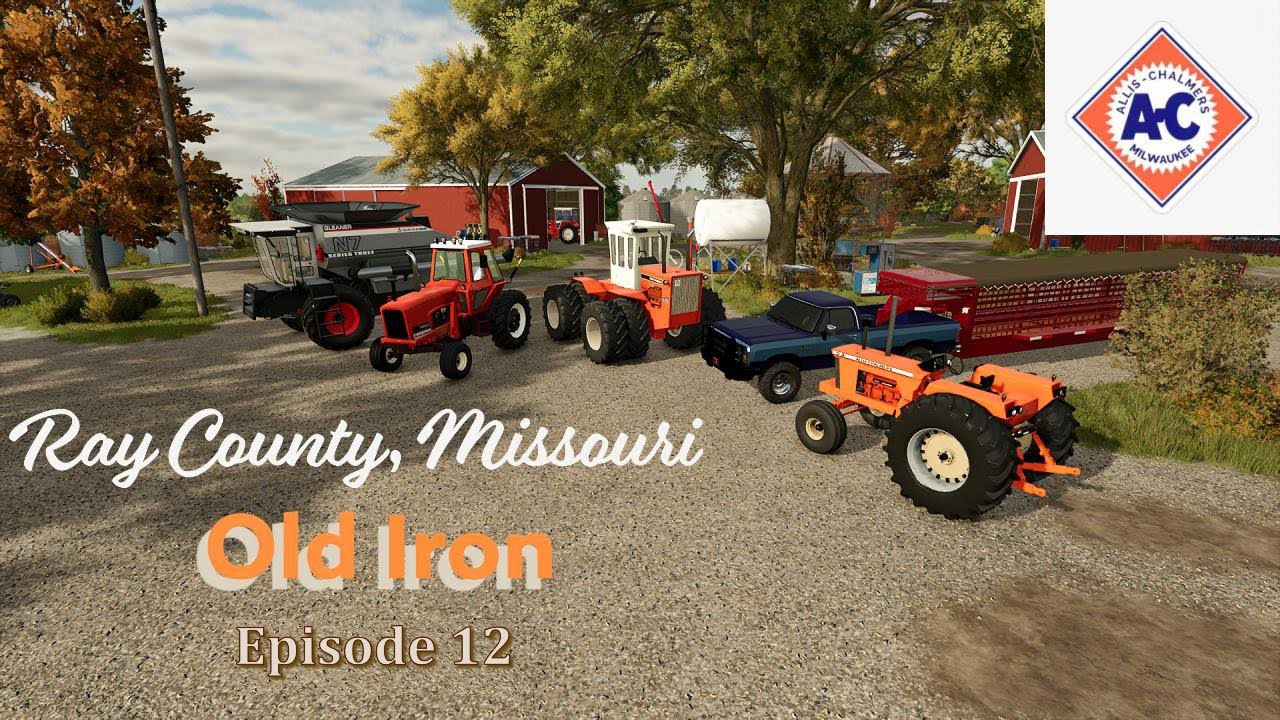 Finishing Harvest l New Equipment l Guy? l Ray County Missouri Ep12 Farming Simulator 25