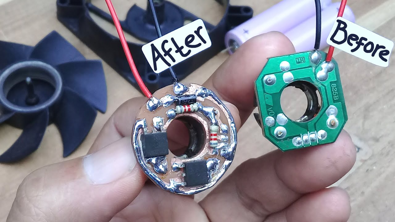DIY Upgrade Speed Brushless DC FAN (2023)
