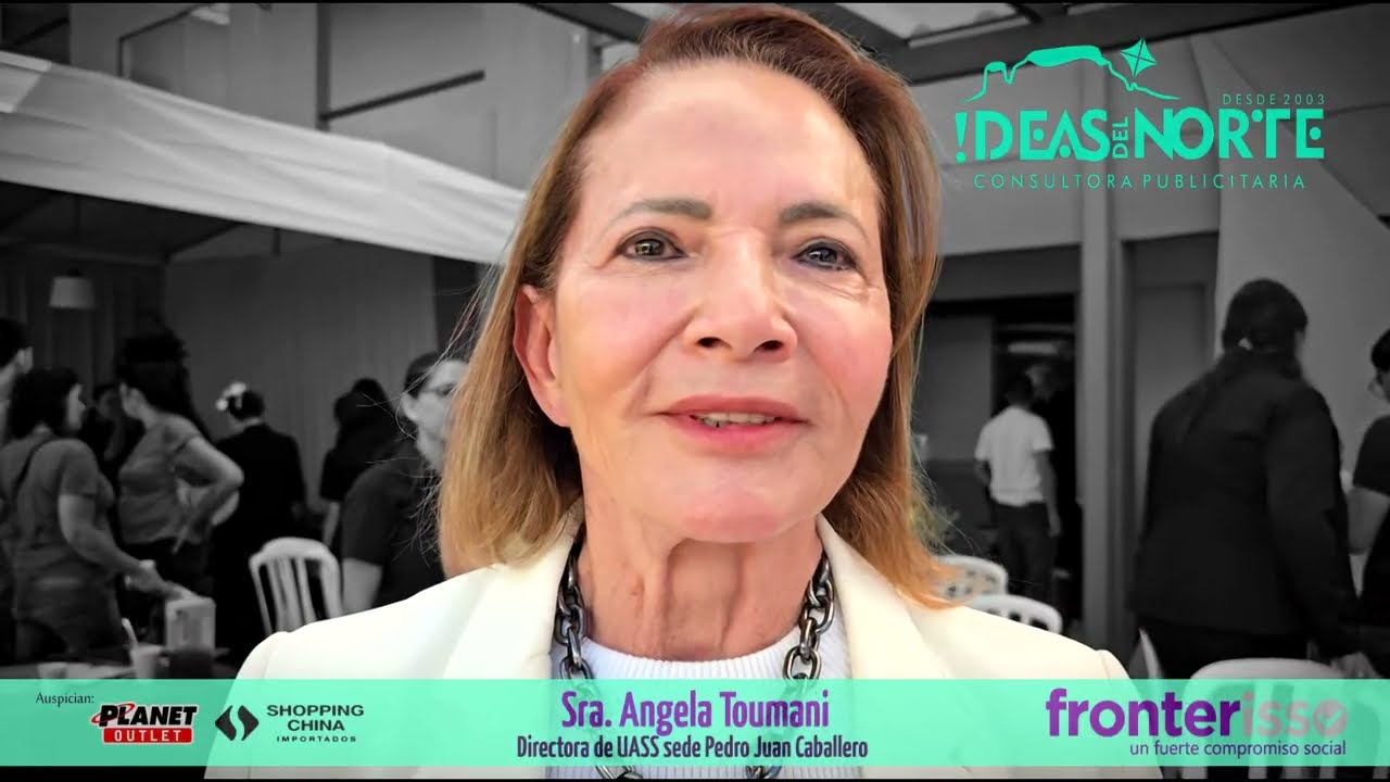 Sra. Angela Toumani acerca del encuentro de confraternización en UASS sede Pedro Juan Caballero