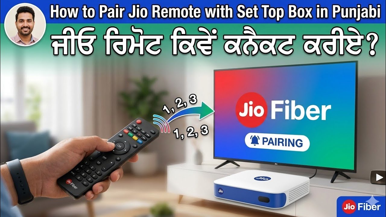 How to pairing jio remote//jio remote pairing process #jiowifi #jio 