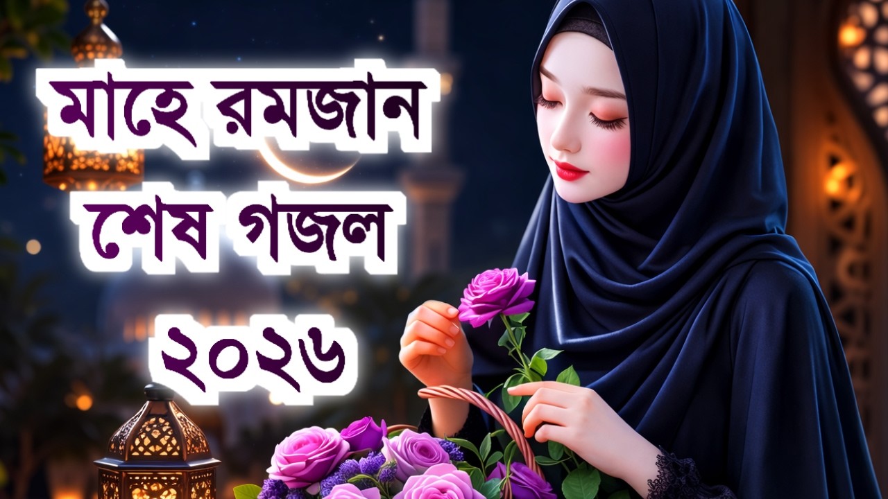 বিদায় রমজান 😢 | চোখে পানি আনার মতো বাংলা গজল 2026 | Emotional Ramadan Nasheed Bangla
