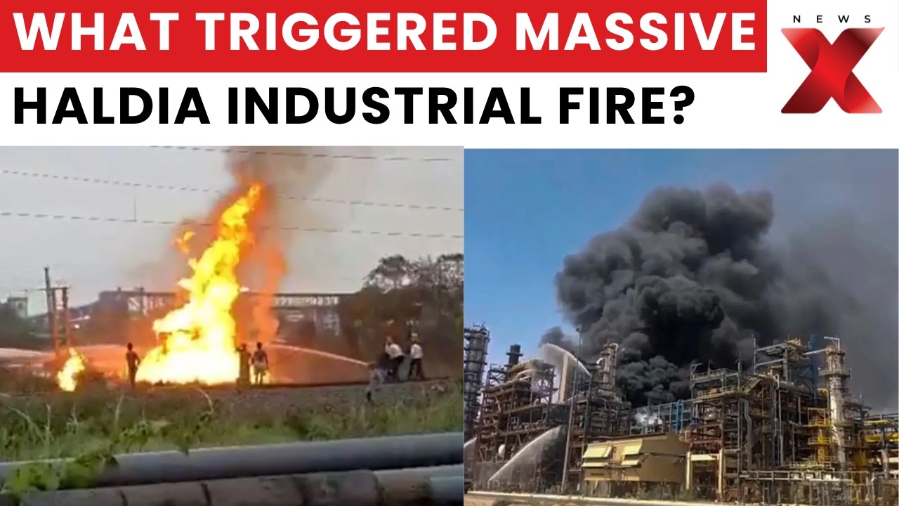 Haldia Fire Incident: 15 Injured, Several Critical as Massive Blaze Engulfs Industrial Area | NewsX