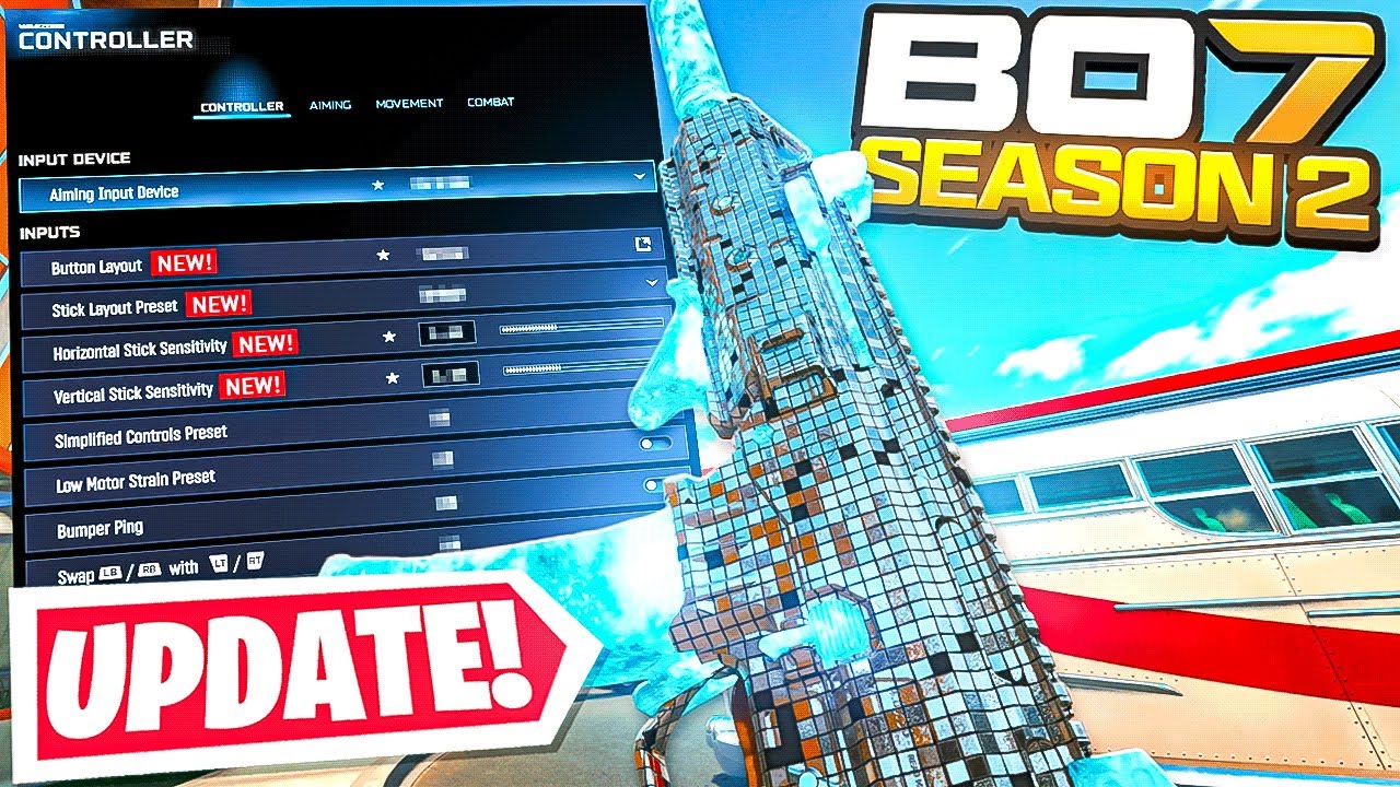*NEW* #1 BEST SETTINGS TO USE in BLACK OPS 7 SEASON 2! 🎮 (BO7 Best Controller Settings PS5/XBOX/PC)