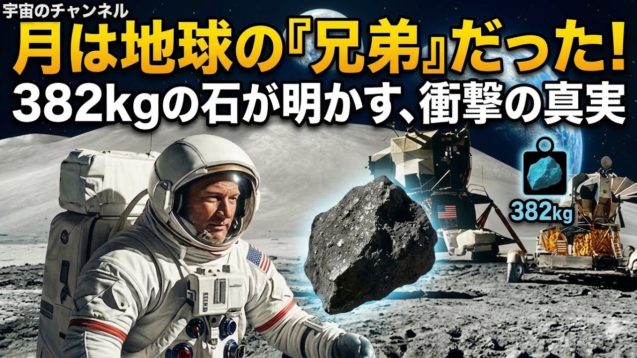 アポロが持ち帰った382キロの石。分析の結果、科学者が絶句した理由